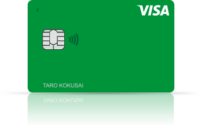 Visa LINE Payクレジットカード券面画像