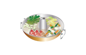 しゃぶしゃぶイラスト