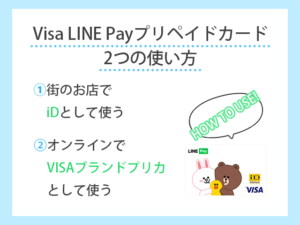 Visa LINE Payプリペイドカード