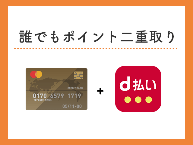d払いの支払いにクレジットカードを設定する方法