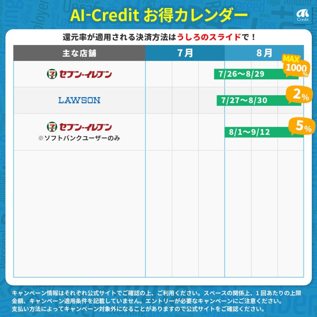 ポモチお得カレンダー2