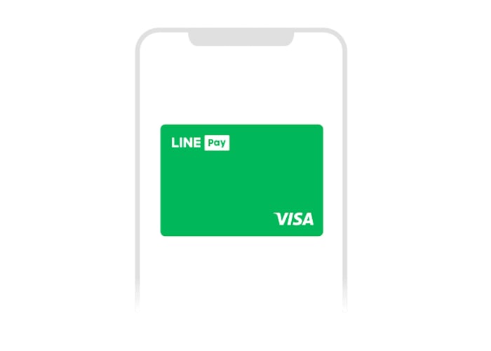 Visa LINE Payクレジットカード（CL）のイメージ画像（公式）