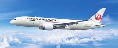 JAL飛行機のイメージ画像（公式）